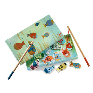 Djeco Educatieve Houtspellen - Magnetische Vissen Droom - FSC 100%