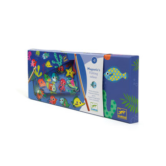 Djeco Educatieve Houtspellen - Magnetische Viskleur - FSC 100%