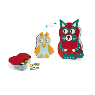 Djeco houten educatieve spellen - inzebox Animo - FSC 100%