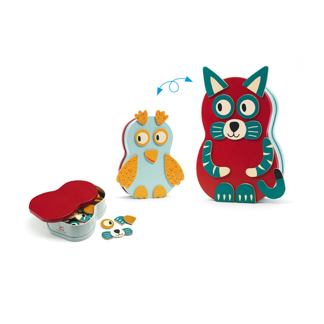 Djeco Houten Educatieve Spellen - Inzebox Animo