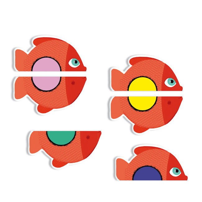 Djeco (UA) Djeco Spellen, Kinderspellen - Kaartspel Little Puzzle, 2,5-5 jr.