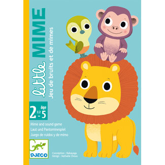 Djeco spelletjes - peuter spelletjes Kleine mime - FSC Mix (Verpakking)