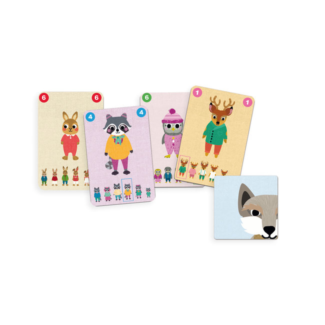 Djeco Spellen - Familou Kaartspellen