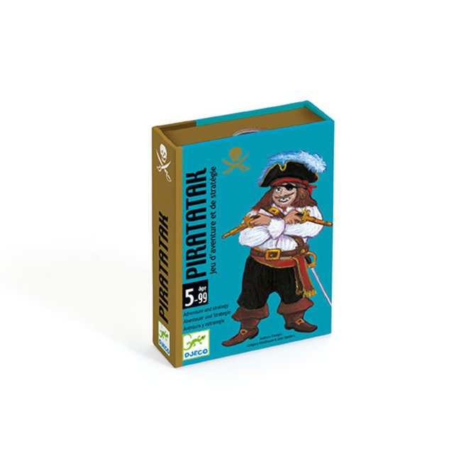 Djeco Spellen, Kinderspellen - Kaartspel Piratatak 5-99 jr.