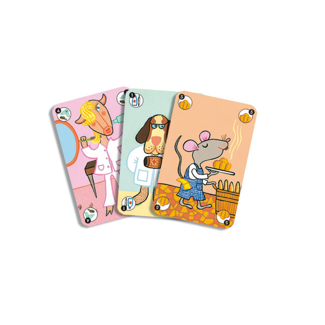 Djeco Spellen - Happy Family Kaartspellen