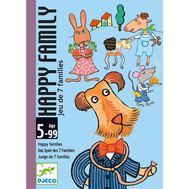 Djeco Spellen - Happy Family Kaartspellen
