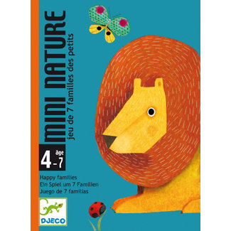 Djeco spellen - Mini Nature kaartspellen - FSC MIX