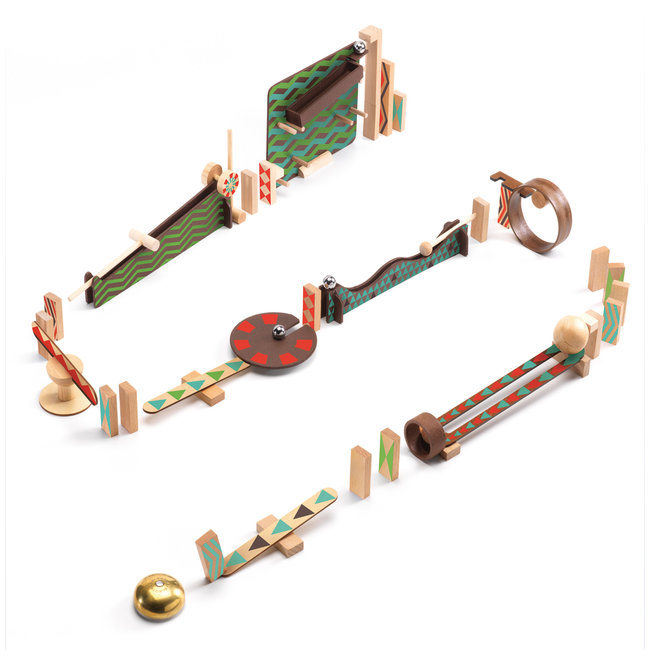 Djeco bouw - zig & go zig & go - Big Boom Wall - 48 stuks - FSC 100%