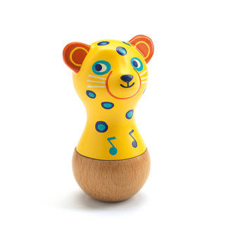 Djeco Speelgoed, Muziekinstrumenten - Animambo Maracas jaguar