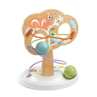 Djeco Djeco Babyspeelgoed - Houten Ballenboom, Baby Tree, 18M+