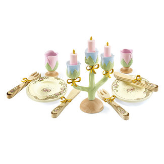 Djeco in de keuken, theeservies - Prinses (Sweets Dishes of princesses)