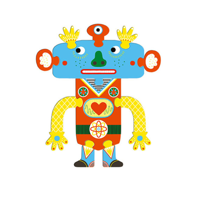 Djeco Puzzels, Legpuzzels - grote puzzel, Barbazul