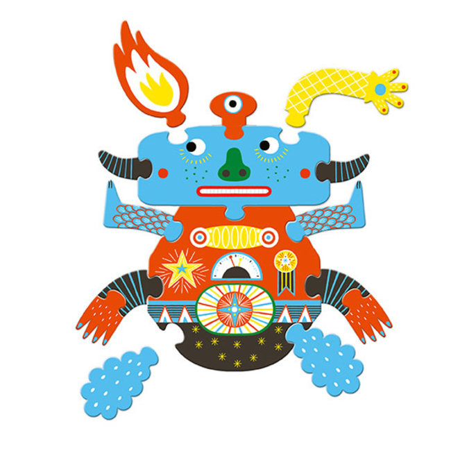 Djeco Puzzels, Legpuzzels - grote puzzel, Barbazul