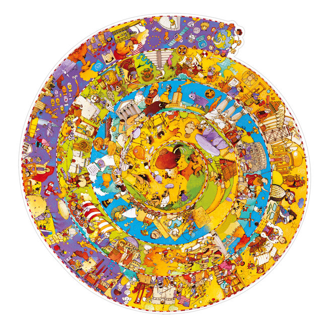 Djeco Puzzels, Legpuzzels - observatie puzzel Geschiedenis, 350 stukjes