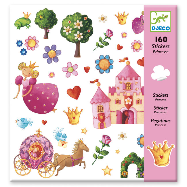 Djeco Knutselen - Princess Daisy Stickers