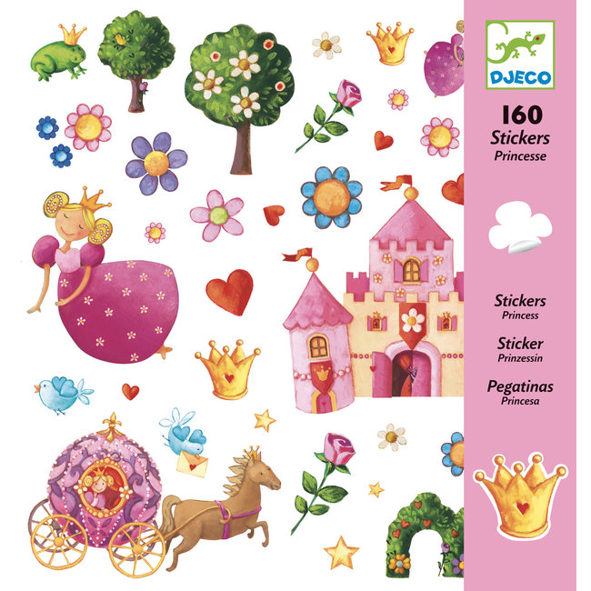 Djeco Knutselen - Princess Daisy Stickers