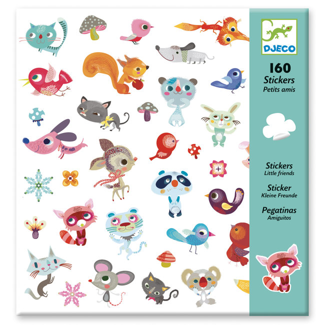 Djeco Little Friends stickers - FSC Mix (Verpakking)