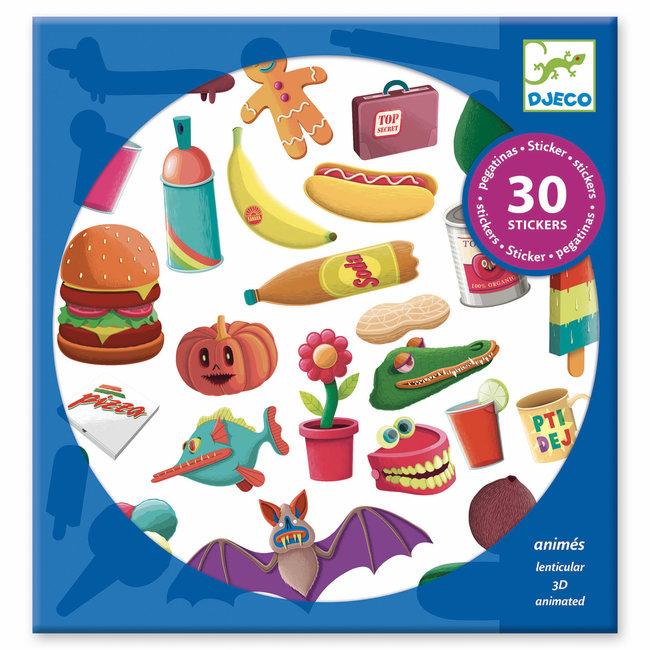 Djeco Stickers - Stickers X-rays, 30st.