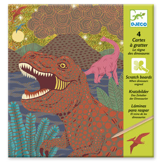 Djeco De kleine geschenken van de groten - Dinosaur Reign krasloten - FSC Mix ( Verpakking ) Djeco De kleine geschenken van de groten - Dinosaur Reign krasloten - FSC Mix ( Verpakking )