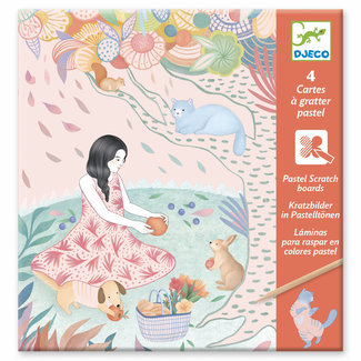Djeco Kleine cadeautjes voor volwassenen - Picknick krasloten - FSC Mix (verpakking)