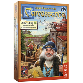 999 Games Carcassonne: Burgemeesters en Abdijen - Bordspel