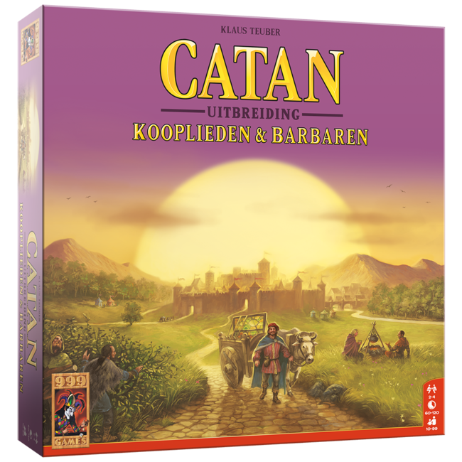 999 Games Spellen, Bordspellen - Catan uitbreiding: Kooplieden & Barbaren