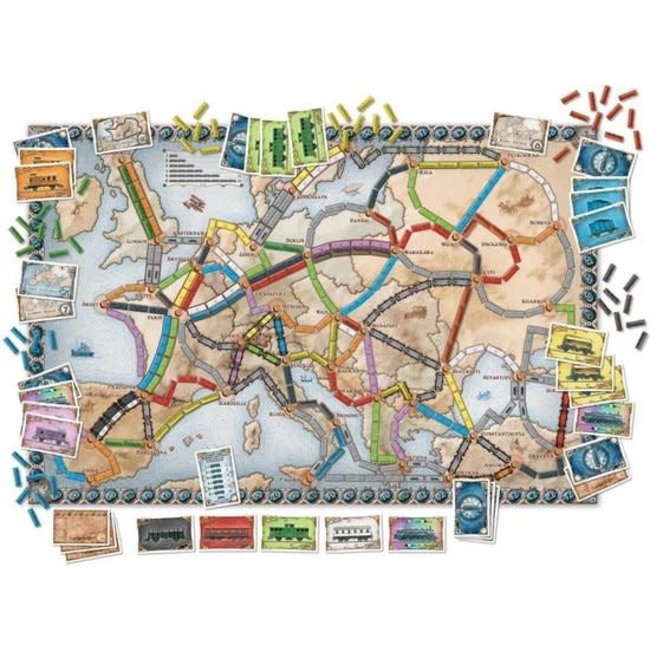 Spellen, Bordspellen - Ticket to Ride Europe NL
