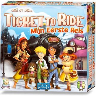 Spellen, Kinderspellen - Ticket to Ride Mijn Eerste Reis, 6+