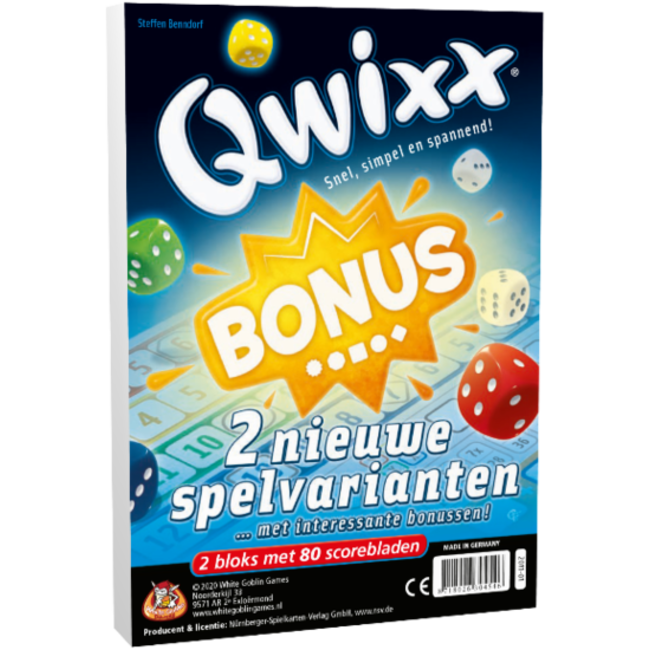 White Goblin Games (UA) White Goblin Games Spellen, Dobbelspellen - Uitbreiding: Qwixx Bonus