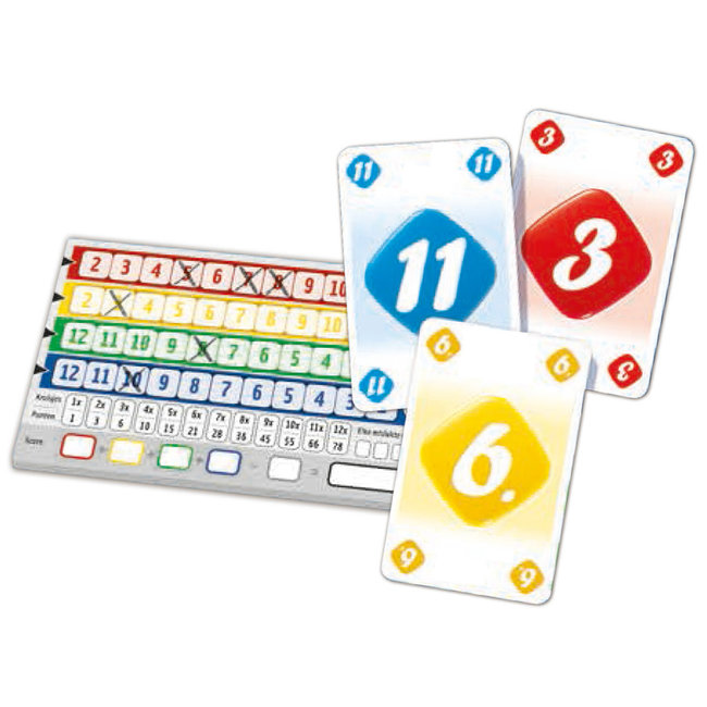 White Goblin Games Spellen, Kaartspellen - Qwixx - Het Kaartspel