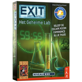 999 Games EXIT - Het Geheime Lab - Breinbreker