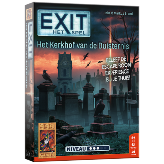 999 Games EXIT - Het kerkhof van de duisternis - Breinbreker