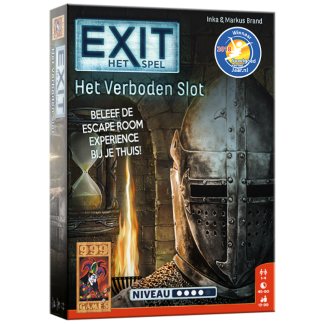 999 Games EXIT - Het Verboden Slot - Breinbreker