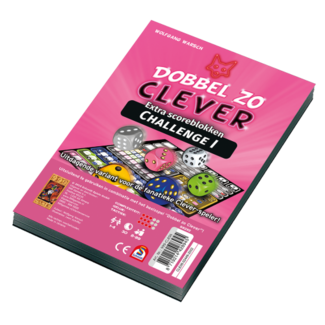 999 Games Spellen, Dobbelspellen - Scoreblok Dobbel zo Clever Challenge