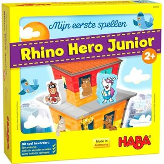 HABA Mijn eerste spellen - Rhino Hero Junior (Nieuw!)