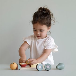 Little Dutch Houten speelgoed - houten snijset fruit