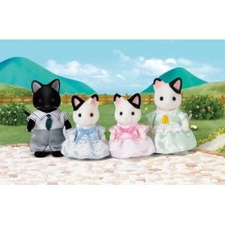 Sylvanian Families Sylvanian Families - familie tuxedo kat Sylvanian Families Sylvanian Families - familie tuxedo kat