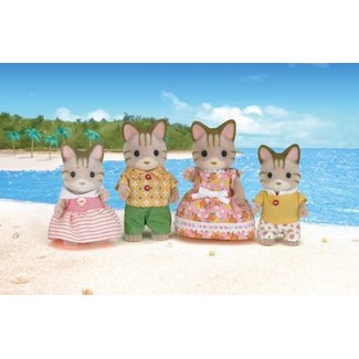 Sylvanian Families Familie Gestreepte Kat Sylvanian Families Familie Gestreepte Kat
