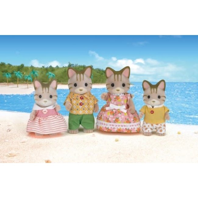 Sylvanian Families Familie Gestreepte Kat