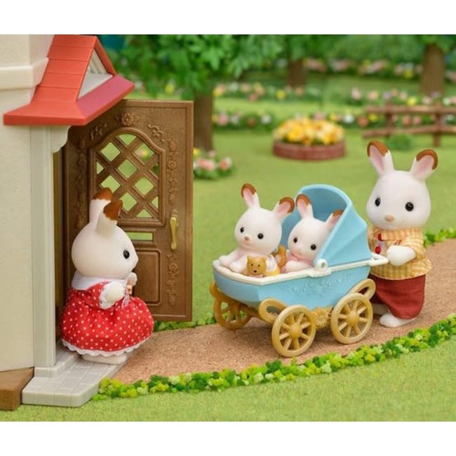 Sylvanian Families Set Tweeling Chocoladekonijn