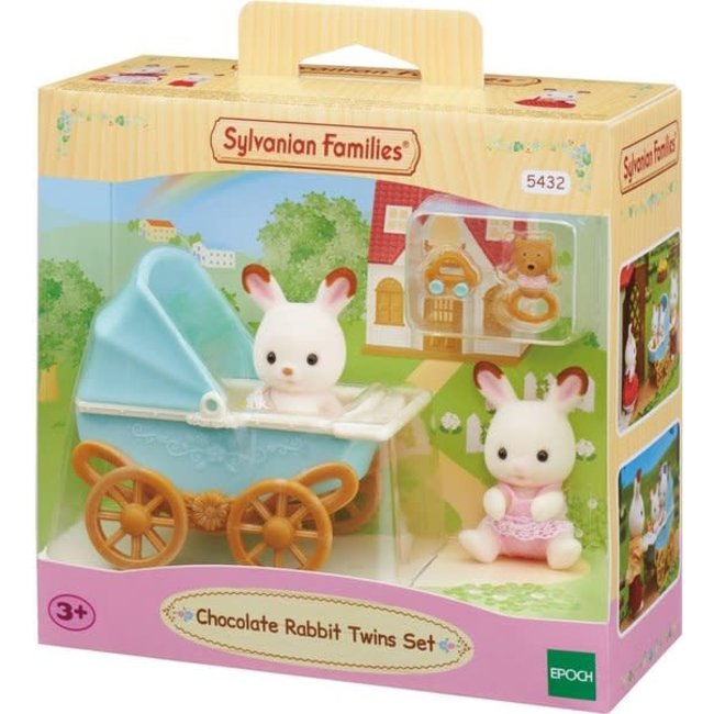 Sylvanian Families Set Tweeling Chocoladekonijn