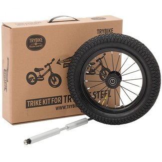 Trybike Trybike steel, 3e wiel zwart