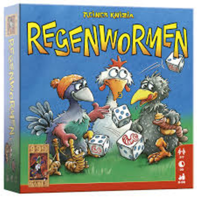 999 Games Spellen, Dobbelspellen - Regenwormen