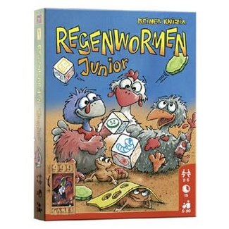 999 Games Regenwormen Junior (A13) - Dobbelspel