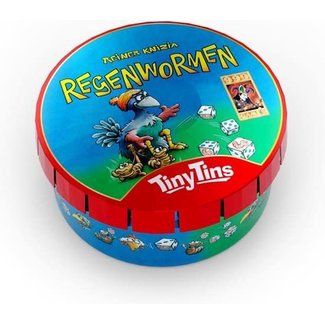999 Games Tiny Tins: Regenwormen (los) - Dobbelspel