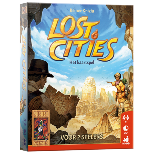 999 Games Lost Cities: Het Kaartspel - Kaartspel