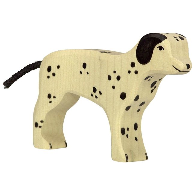 Holztiger boerderij: dalmatier 12x2x8cm, hout