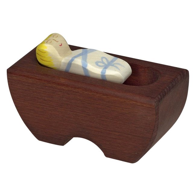 Holztiger Houten figuren - kerstmis: kindje Jezus