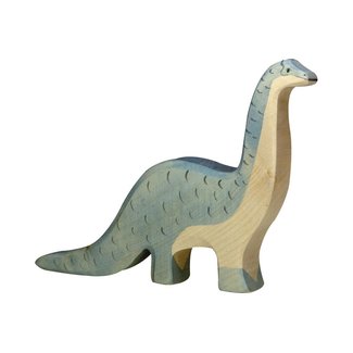 Holztiger  dino's: brontosaurus 20x2x14cm,