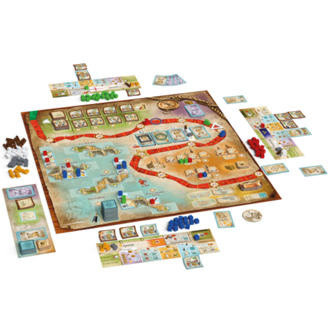 999 Games (UA) Race to the New Found Land - Bordspel